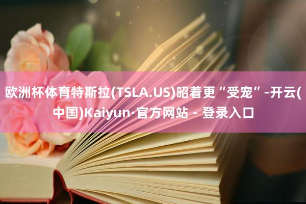 欧洲杯体育特斯拉(TSLA.US)昭着更“受宠”-开云(中国)Kaiyun·官方网站 - 登录入口